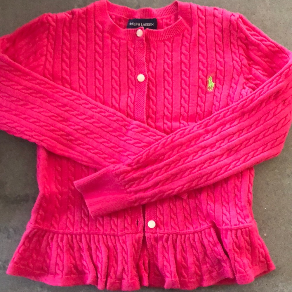 Ralph Lauren peplum sweater